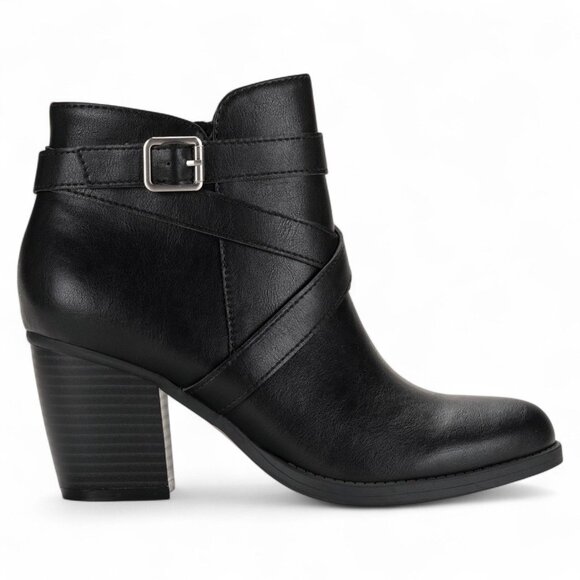 Style & Co Women's Zetaa Strappy Belt-Heel Booties - Picture 2 of 4